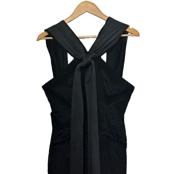 Adam lippes sleeveless corduroy mini dress black - Picture 3 of 13